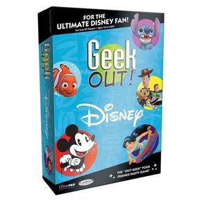 Disney Trivia Board Game Geek Out Complete Family Party Game